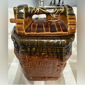 Vintage McCoy Wish I Had A Cookie Wishing Well Cookie Jar